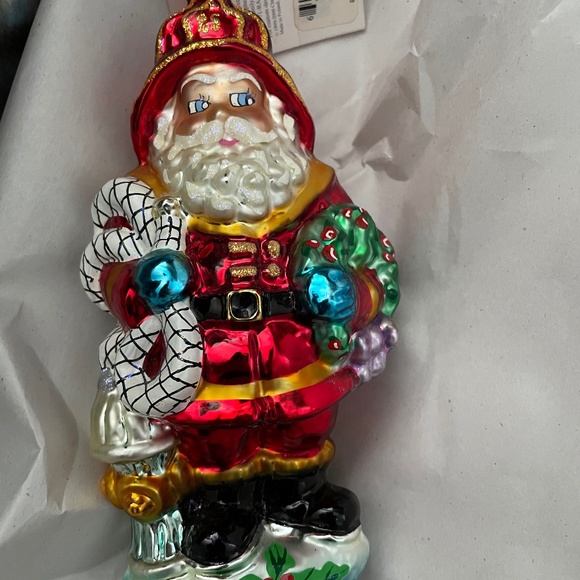 Christopher Radko Other - Christopher Radko RED HOT SANTA NWT  Rare And Retired
